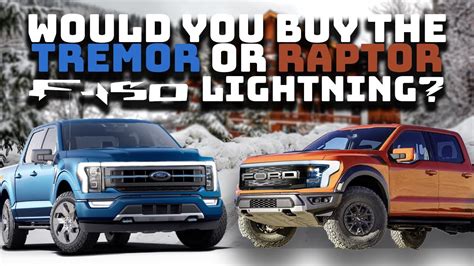 The F 150 Lightning Raptor And Tremor Both Have Me Drooling Plus