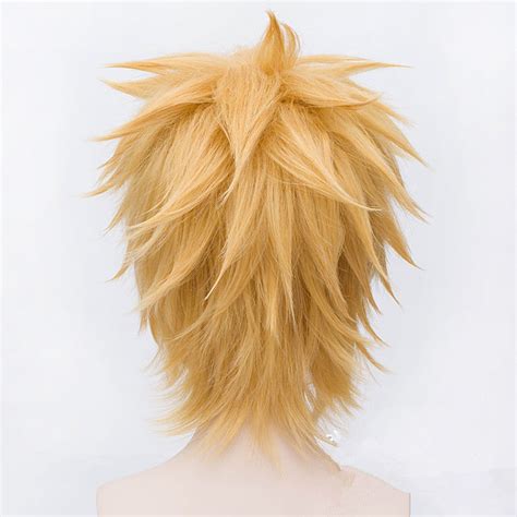 Uzumaki Naruto Heat Resistant Synthetic Hair Cosplay Wig Rykamall