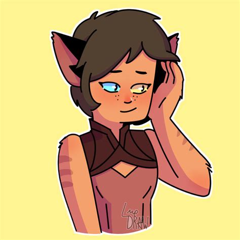 Catra With Short Hairpart1 By Lup Draw On Deviantart