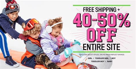 The Childrens Place Canada Offers Save 40 50 Off Entire Site 75