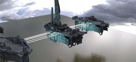 Halo Forerunner Inspired Hologram Bridges 2 3d Model Cgtrader