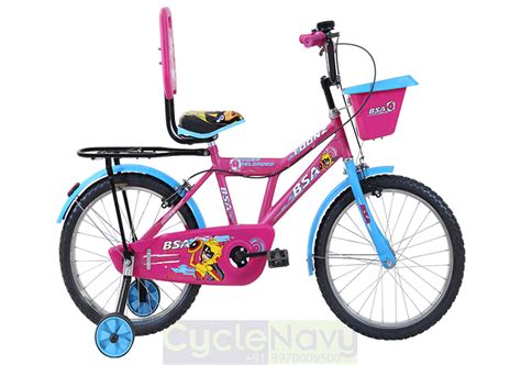 Bsa Champ Toonz 14t Pink Kids Bicycle Cyclenavy