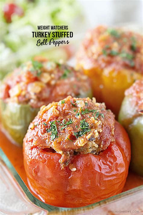 Turkey Stuffed Bell Peppers With Images Stuffed Peppers Stuffed Hot
