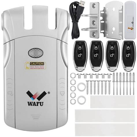 Buy Wafu Wireless Invisible Keyless Electronic Lock Remote Control