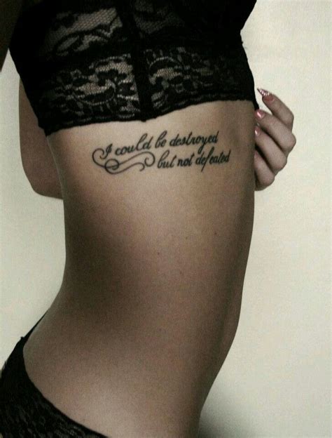 Love The Placement And Font Tattoo Designs For Girls Tattoos