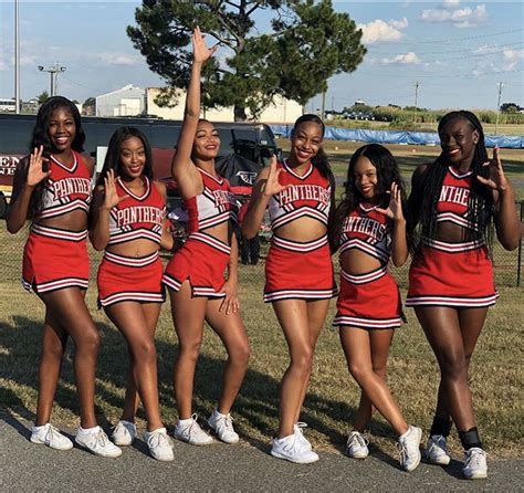 pin by brianna shanice on cheer goals cheerleading outfits black cheerleaders squad outfits