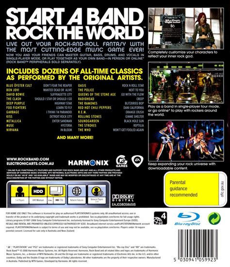 Rock Band Track Pack Volume 2 Box Shot For Wii Gamefaqs