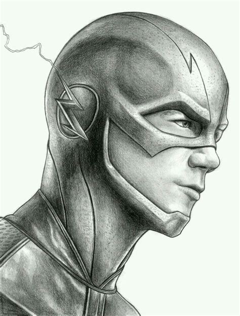 How to draw donna troy the wonder girl. The flash-Barry Allen- grant gustin | Marvel drawings ...