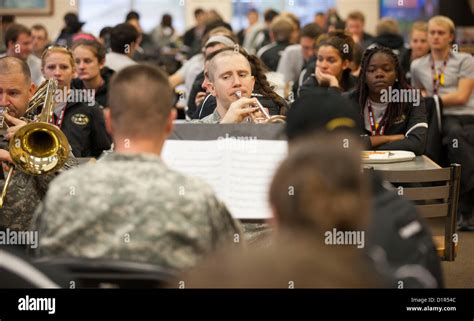 The Us Army Field Bands Brass Quintet Performed At The Fort Sam
