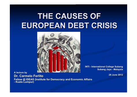 pdf the causes of european debt crisis