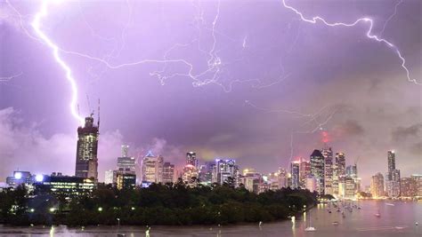 * weather indicated in local time. Brisbane weather: Storms for southeast Queensland | The Courier-Mail