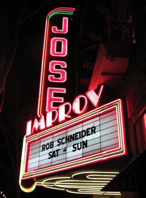 San Jose Improv At The Jose Theater Over A Century After I Flickr