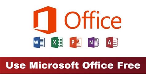 How To Use Microsoft Office Latest Version For Free Word Excel