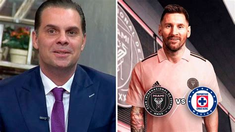 Christian Martinoli Y Luis García Narrarán El Posible Debut De Messi En El Inter De Miami Vs