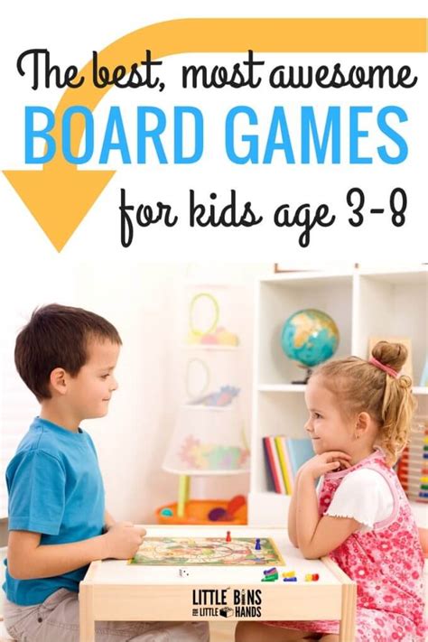 15 Best Board Games For 4 Year Olds Little Bins For Little Hands