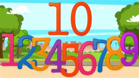 Ten Little Numbers Learning Videos For Babies Preschool Rhymes