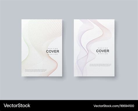 Abstract Minimal Cover Design Royalty Free Vector Image