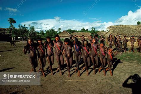 Xingu Dance Brazil South America Superstock