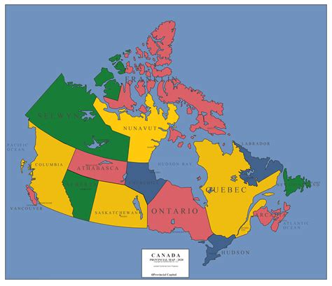 Maps Of Canadian Provinces Outstanding Trivia