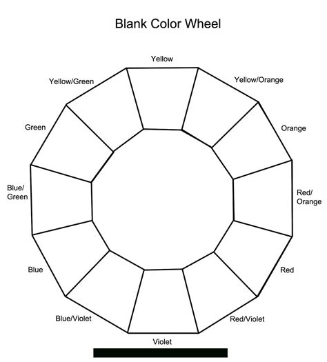 12 Section Colour Wheel Free Pictures Color Wheel Art Pertaining To