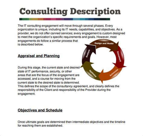 Business consultants can use this free, professionally designed proposal template to quickly and easily pitch their consulting services. Sample Consultant Proposal Template - 6+ Free Documents ...