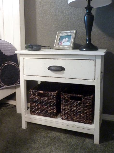 Ana White Farmhouse Bedside Table Diy Projects