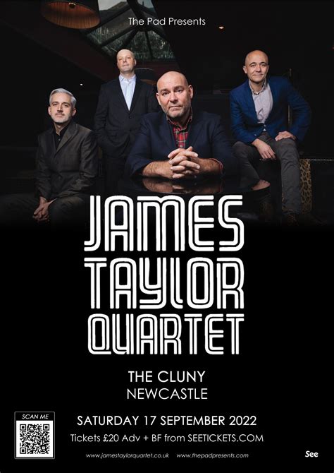 James Taylor Quartet The Cluny Newcastle Saturday 17th September 2022
