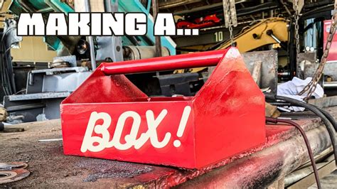 Diy Simple Toolbox Fabricating And Welding Youtube