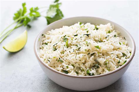 Rinse rice in a fine mesh. Cilantro Lime Rice Recipe | SimplyRecipes.com