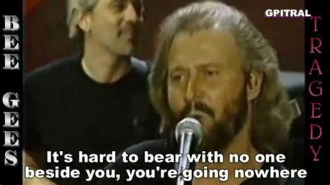 Bee Gees Tragedy Lyrics Youtube
