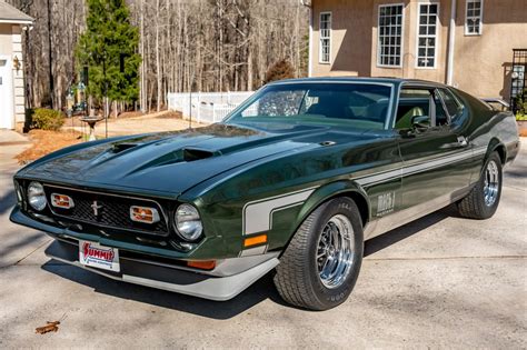 1972 Ford Mustang Mach 1 For Sale On Bat Auctions Sold For 40000 On