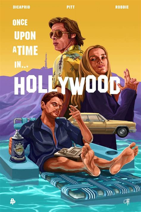 Once Upon A Time In Hollywood Hollywood Poster Iconic Movie Posters Cinema Film