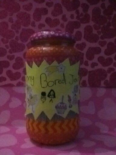 Diy Bored Jar Crafty Decor Bored Jar Jar