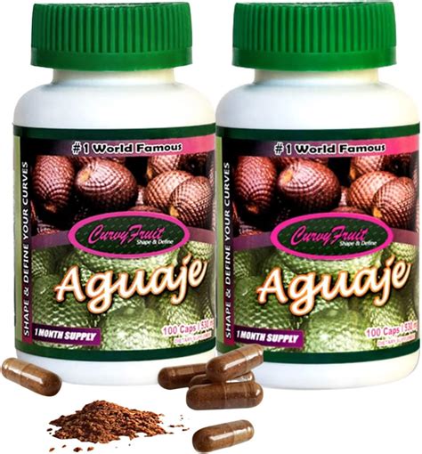 Amazon Original Aguaje Curvyfruit Pills For Bigger Butt Breast