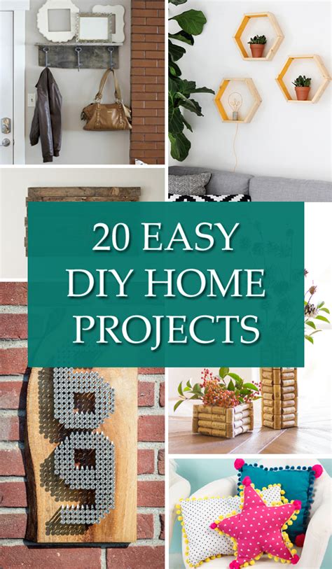 20 Easy Diy Home Projects You Can Do In A Day Diy To Try