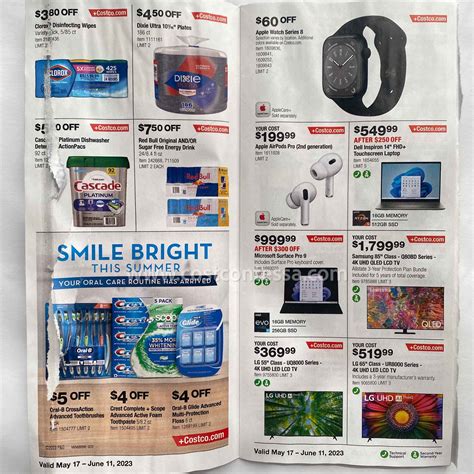 Costco Warehouse Coupon Book May - June 2023