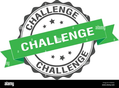 Challenge Stamp Illustration Stock Vector Image And Art Alamy