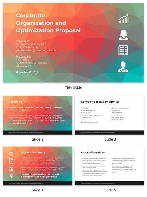 A business consulting contract is a legally binding and formal document, while a consulting services proposal is a sales pitch of your consulting services to the client. 31 Consulting Proposal Templates to Close Deals - Venngage