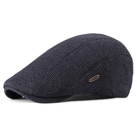 Gatsby Duckbill Flat Cap Hat For Men Winter Hats For Men News Boy