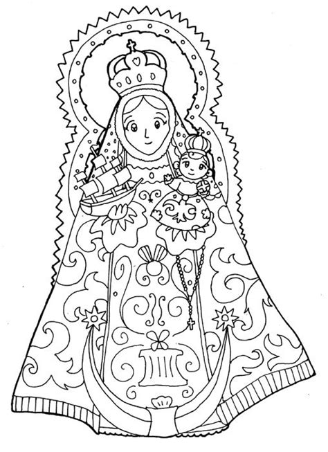 Dibujos De La Virgencita Plis Para Colorear Imagui Fox Coloring Page Coloring Pages Kulturaupice