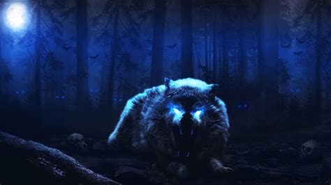 Scary Wolf Wallpapersscary Wolf Wallpapers Hd Wallpap