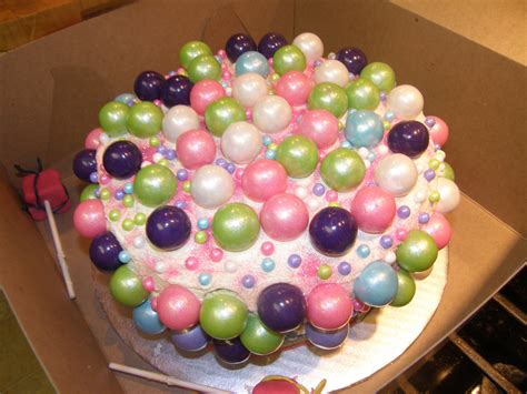 Laurens Bubble Gum Birthday Cake A Candy Lovers Dream 5th Birthday