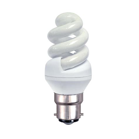 Mini Spiral Compact Fluorescent Lamp 5w Bc Noble Express