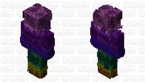 Rainbow Guy Bedrock Edition Minecraft Skin