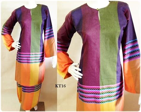 Pola awie manik kebaya kelepet kain duyung dewasa. Kurung Pahang Kain Tenun | Rafhanah De'Couture