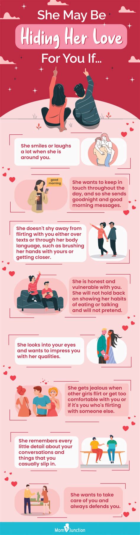 26 Signs She Loves You But Hiding Her Feelings For You Momjunction