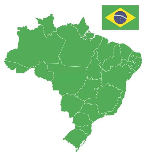 Mapas De Brasil Mapas Políticos Físicos Mudos Para Descargar