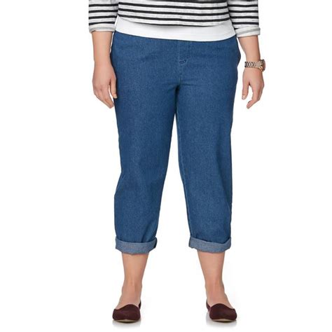 Basic Editions Womens Relaxed Fit Jeans