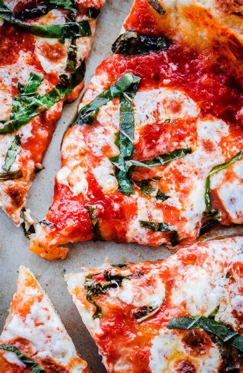 Upgrade your pizza night with this margarita pizza recipe from food.com. BEST Homemade Margherita Pizza | Yumm Cooking