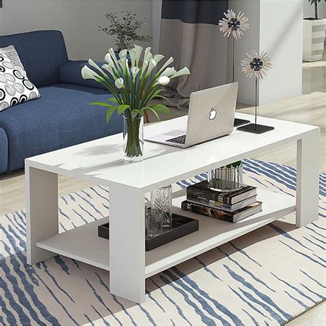 Select from premium architect drawing table of the highest quality. Ktaxon End Table Rectangle Tea Table Living Room Sofa Coffee Table Furniture White/Black/Wood ...